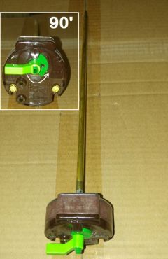 ��������� RTS3 300 � �������-90��������, ���. (COTHERM TSE 16A)